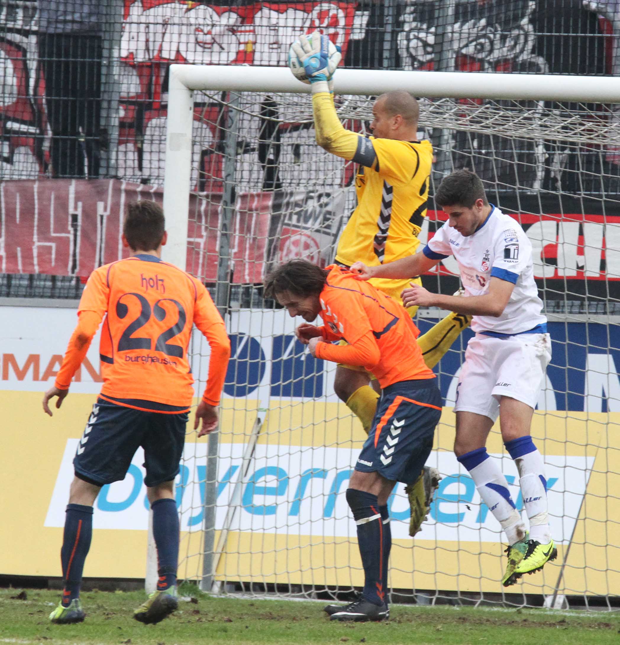 23. Spieltag: Wacker Burghausen - Rot-Weiß Erfurt - Bild